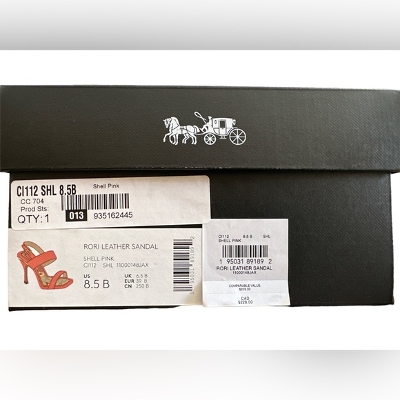 NWT Coach Rori Sandal 8.5 - Picture 6 of 6